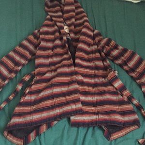 Obey small waist tie jacket